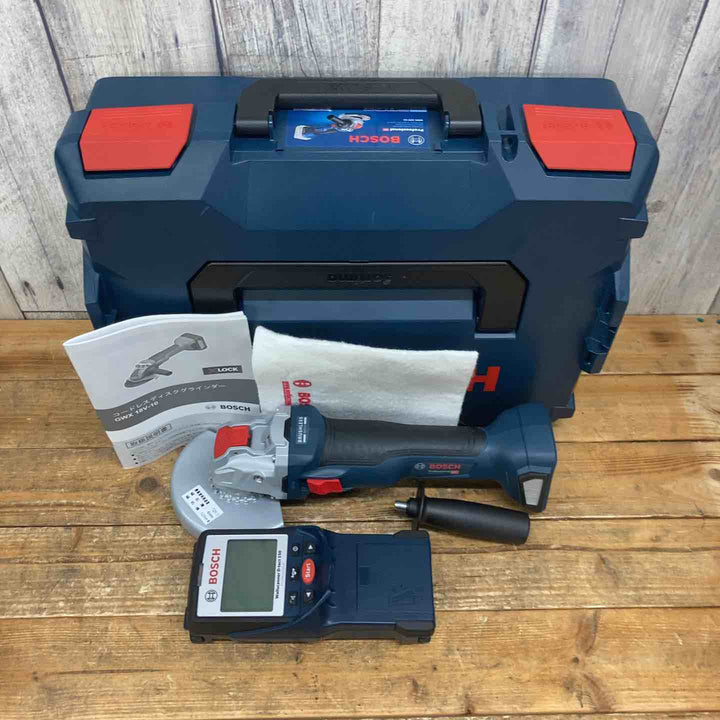 【未使用品】 ボッシュ(BOSCH) 2点まとめ売り 18Vディスクグラインダー ウォールスキャナー(中古品) コンクリート探知機 GWX18V-10H D-TECT150CNT 【東大和店】