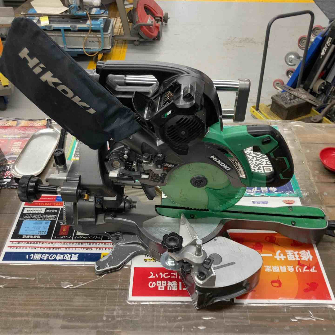 ★ハイコーキ(HIKOKI ※旧:日立工機) コードレス卓上スライド丸のこ C3607DRA(NN)　36V対応　180～190㎜【戸田店】