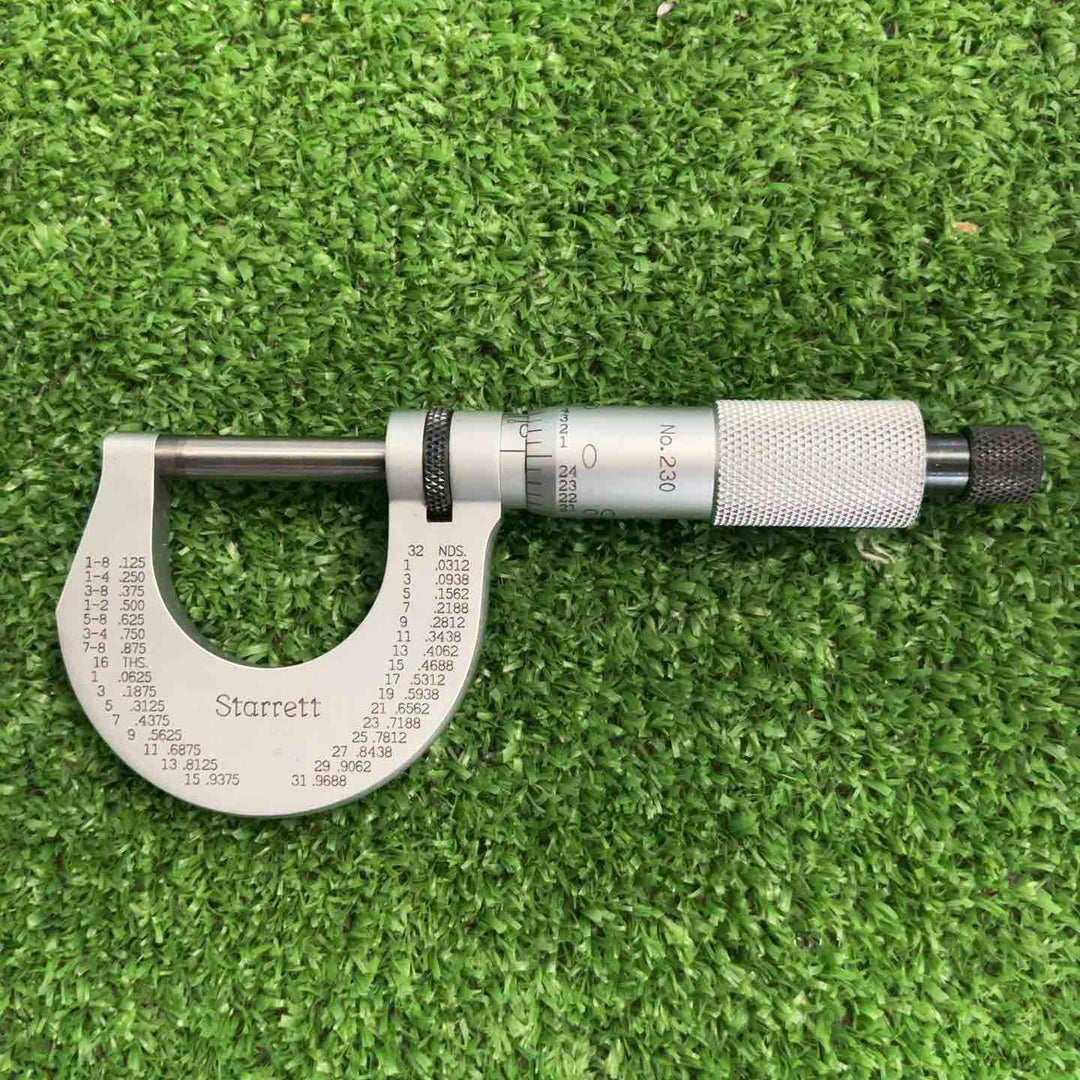 Starrett スターレット マイクロメータ T230XRL No.230【草加店】
