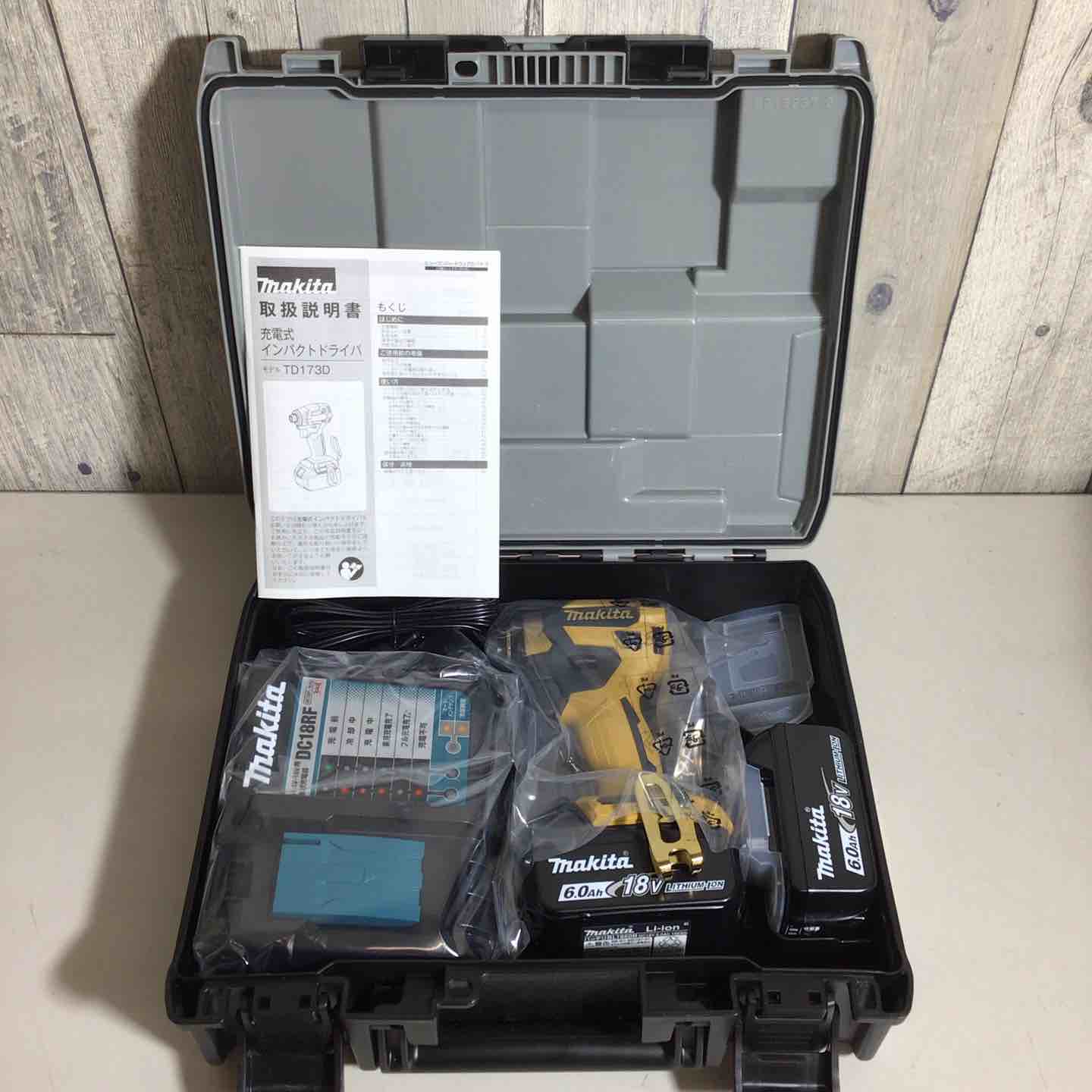 ☆マキタ(makita) コードレスインパクトドライバー TD173DGXPY LTX20周年限定色 プレミアムイエロー【戸田店】 ☆マキタ(makita) コードレスインパクトドライバー TD173DGXPY LTX20