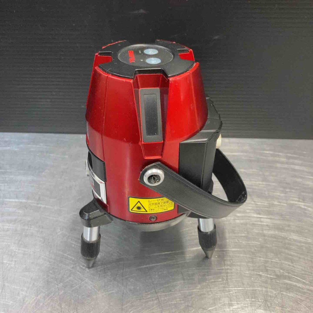 【中古品】 タジマ(Tajima)  レーザー墨出し器 ゼロTYZ 縦・横・地墨 ZERO-TYZ 脚立付属 赤色レーザー 【東大和店】