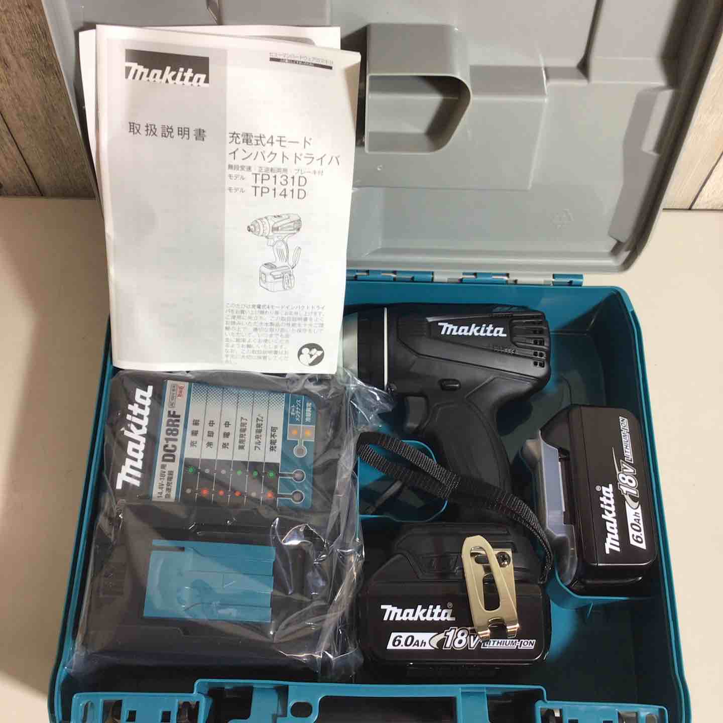 マキタ makita TP141DRGXB 4モードインパクトドライバー【野田愛宕店