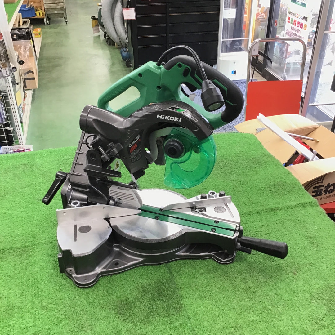 ★ハイコーキ(HIKOKI ※旧:日立工機) コードレス卓上スライド丸のこ C3606DRA　バッテリ4個付き！【桶川店】