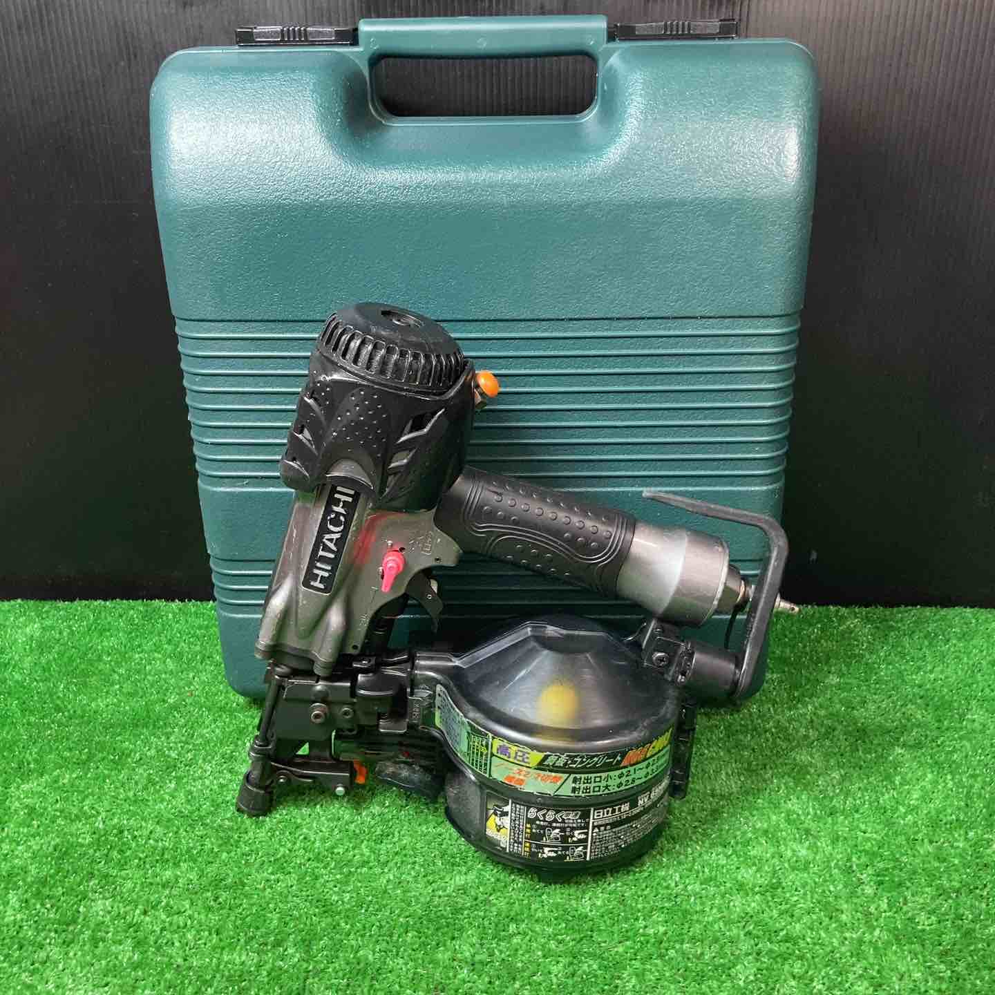 中古品】ハイコーキ(HIKOKI ※旧:日立工機) 高圧エア釘打ち機 NV65HMC(G