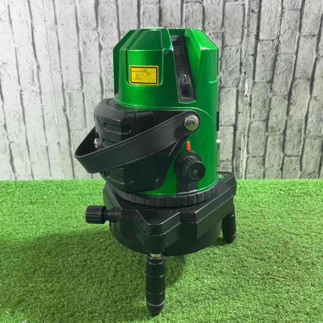 ◇アックスブレーン 高輝度自動探知グリーンレーザー墨出し器 AG-765T 01000257 動作確認済【川口店】