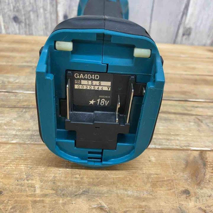 マキタ(makita) 100mmコードレスディスクグラインダ GA404DRT 【東大和店】