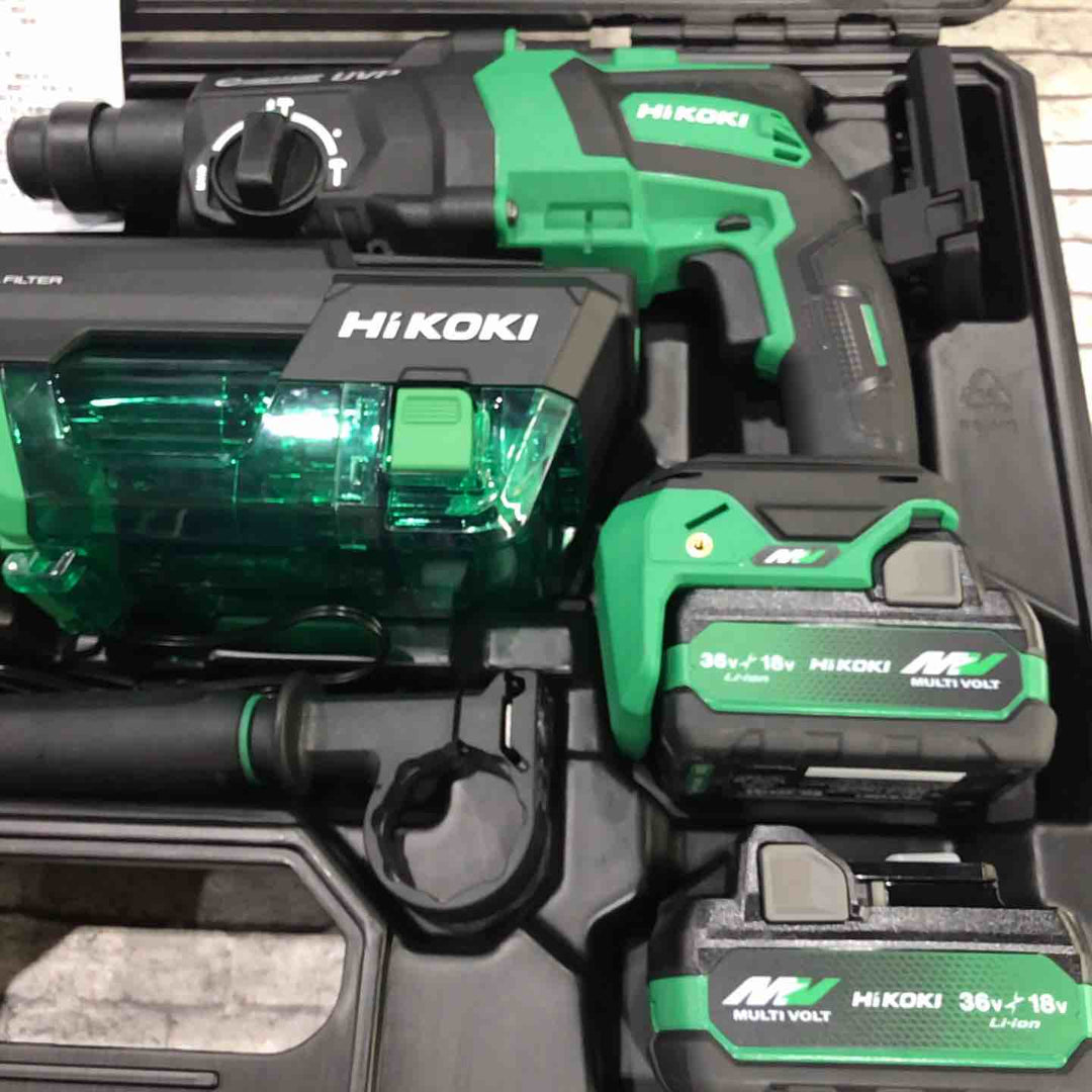 ★ハイコーキ(HIKOKI ※旧:日立工機) コードレスハンマドリル DH36DPF(2XPZ)【川口店】