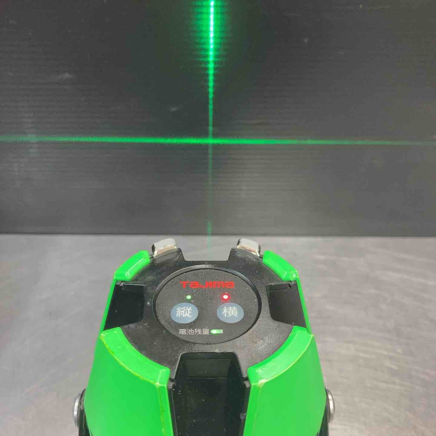 中古品】 タジマ(Tajima) グリーンレーザー墨出し器 ZERO G ゼロジ