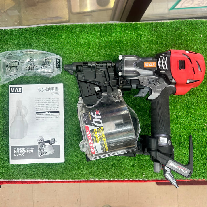 ★マックス(MAX) 高圧エア釘打ち機 HN-90N6(D)-G【草加店】