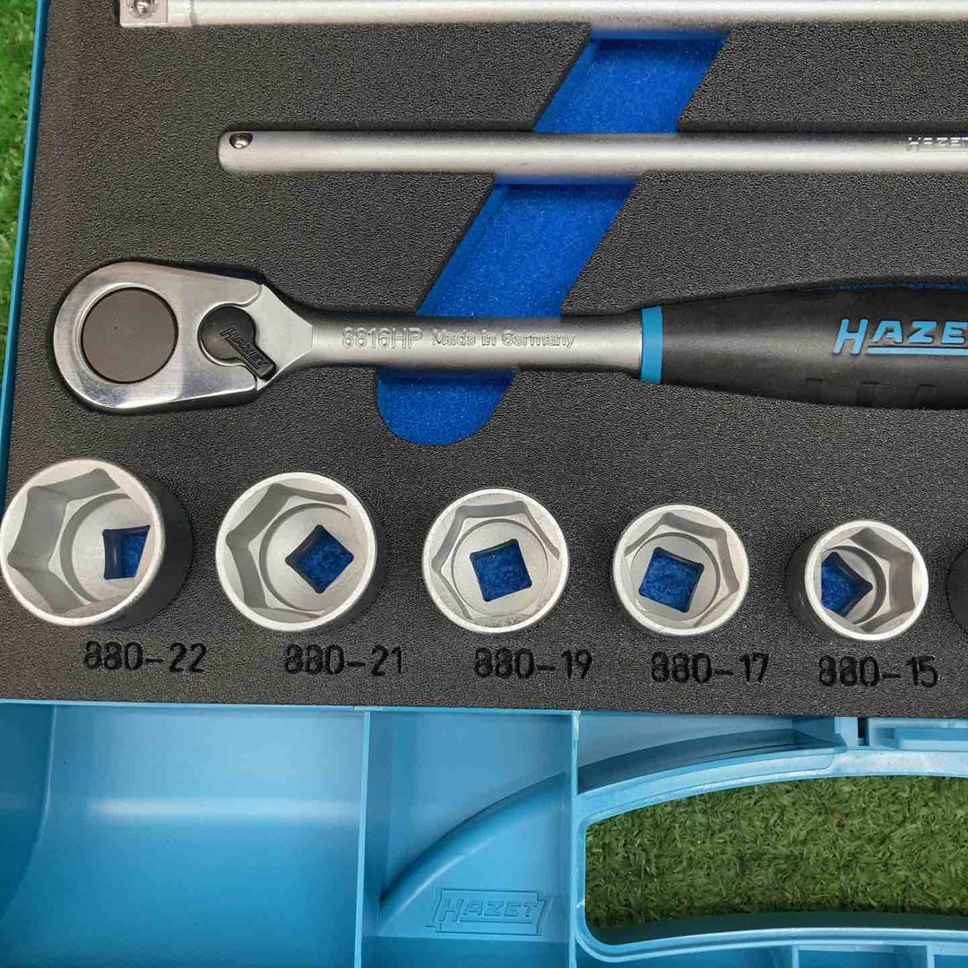 ハゼット(HAZET) 3/8ソケットレンチセット 880N-1【川越店】
