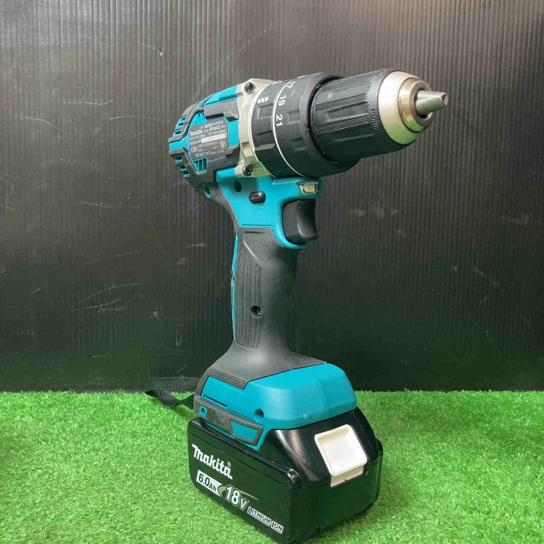 【美品】★マキタ(makita) コードレス振動ドリルドライバー HP484DRGX バッテリー1個【岩槻店】