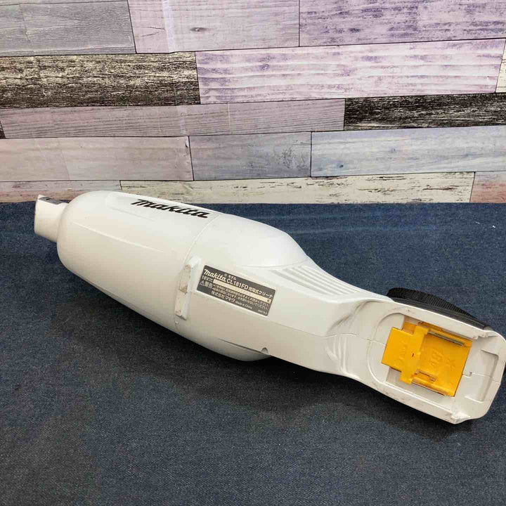 【中古品】マキタ makita 18V コードレスクリーナー CL181FDZW 紙パックなし【八潮店】