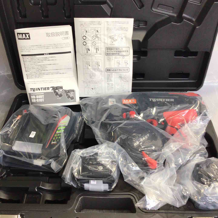 ★マックス(MAX) 鉄筋結束機 ツインタイア RB-440T-B2C/1450A【草加店】
