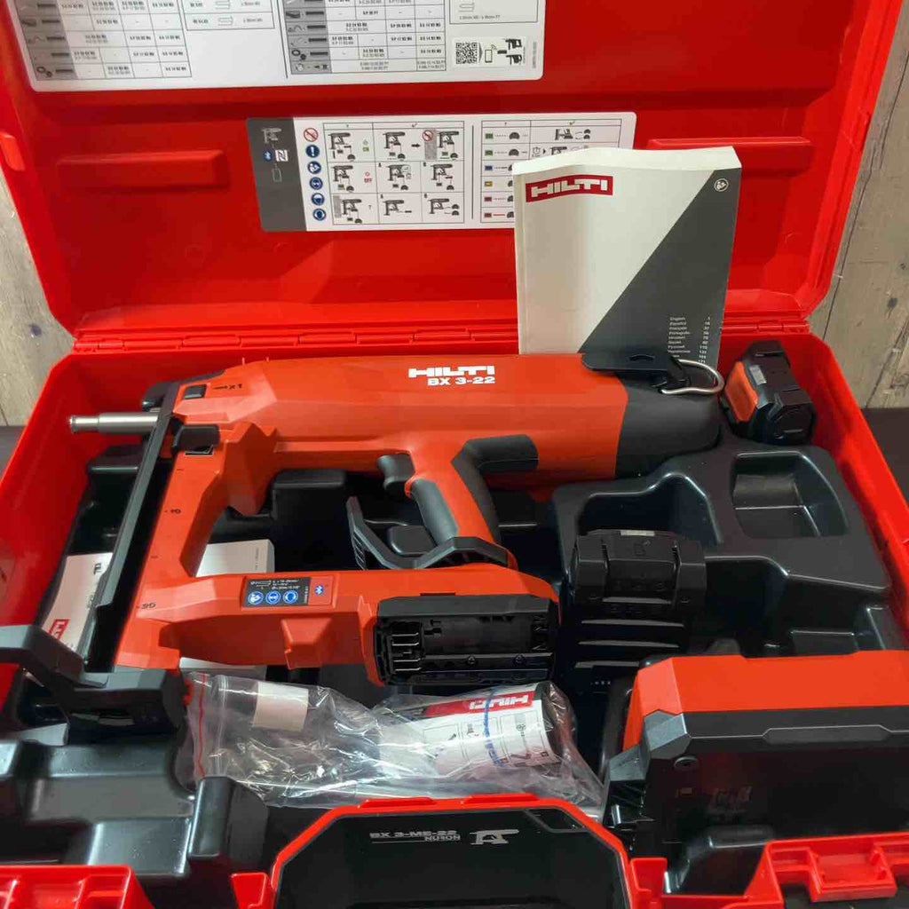 中古美品】 ヒルティ(HILTI) コードレスコンクリートネイラー BX3-ME 中古美品】 ヒルティ(HILTI) コードレスコンクリートネイラー BX3-ME