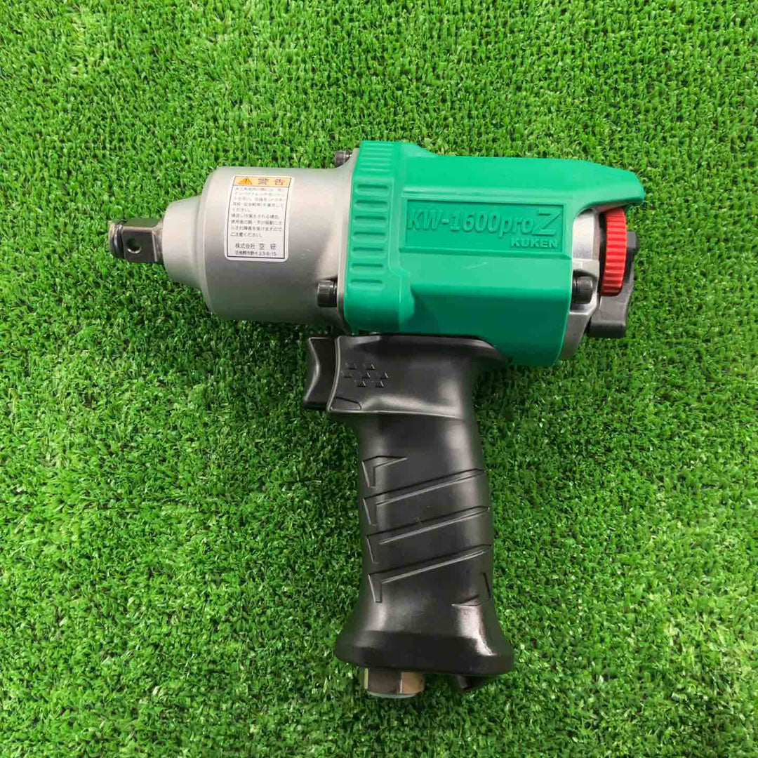 ◇空研(KUKEN) 12.7Sq 常圧エアーインパクトレンチ KW-1600proZ【草加店】