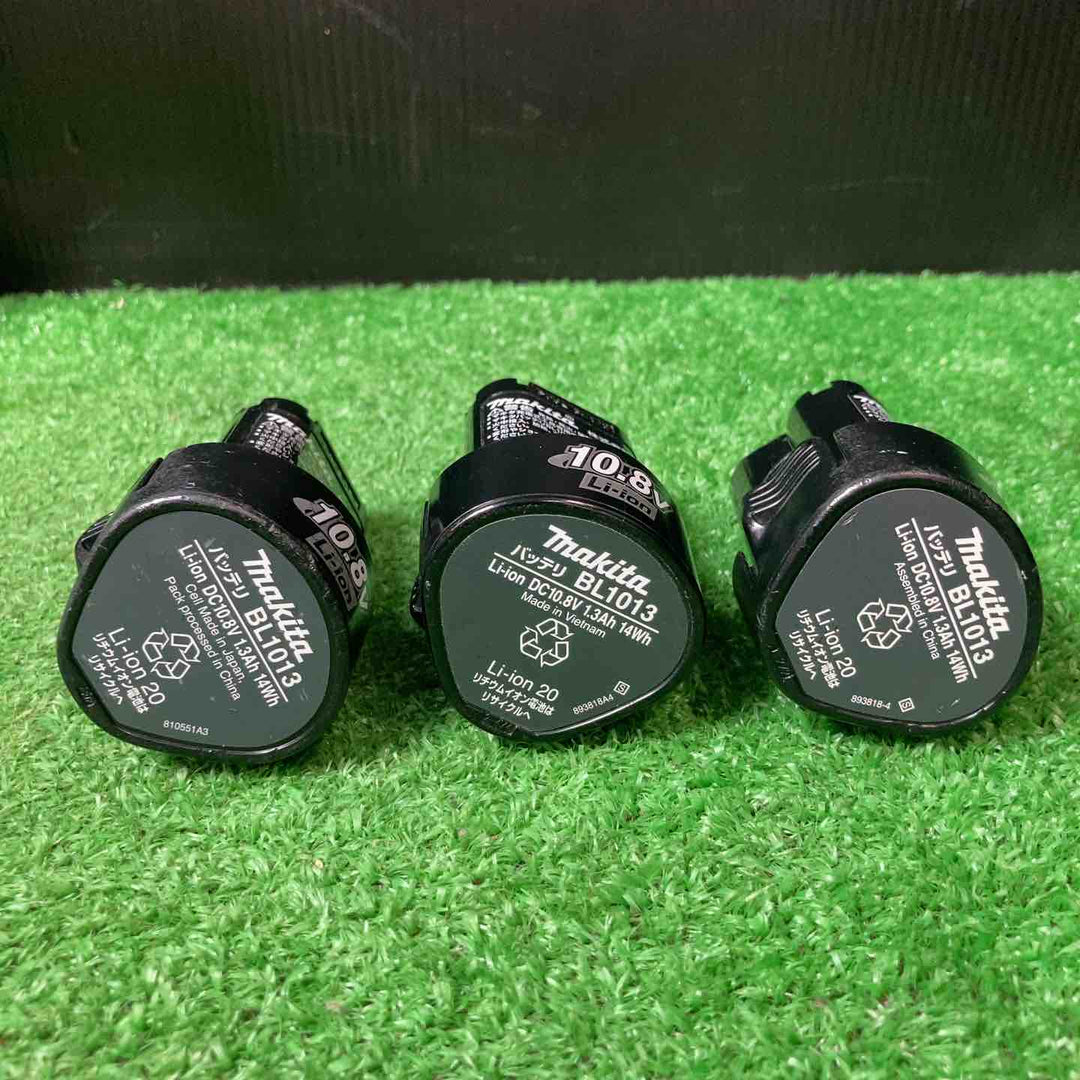 【中古品】◇充電式マルノコ＋インパクト＋ドライバードリル (10.8V1.3Ah×3、充電器付き) まとめ7点セット♪【岩槻店】