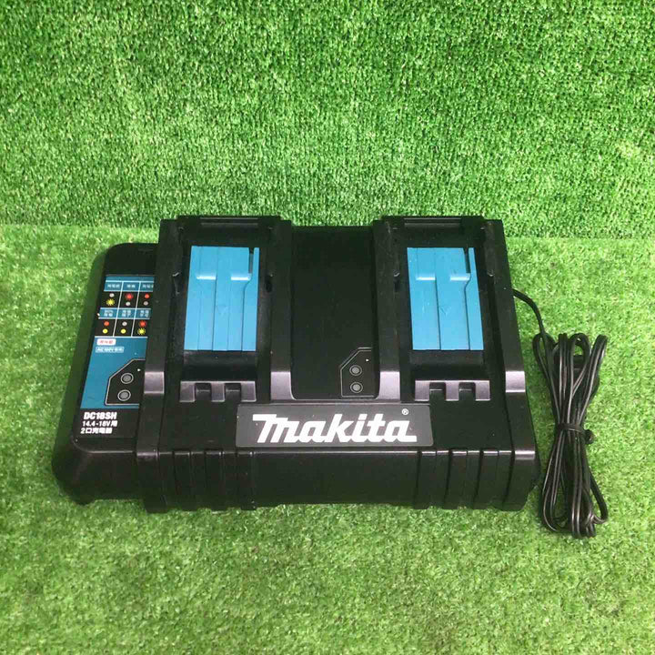 【中古品】 マキタ/makita 2口充電器 (14.4～18V用) DC18SH 【鴻巣店】