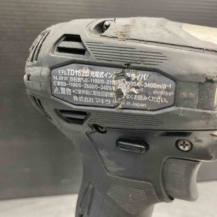 【中古品】 マキタ(makita) 14.4V コードレスインパクトドライバー TD162DZB バッテリー1個付属 【東大和店】