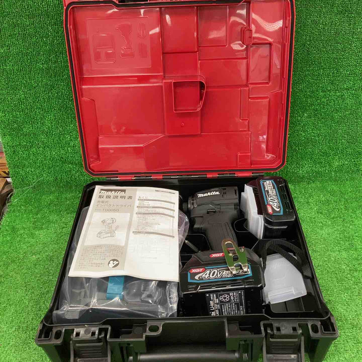 ★マキタ(makita) 40Vmaxコードレスインパクトドライバー TD005GRDXB【川崎店】