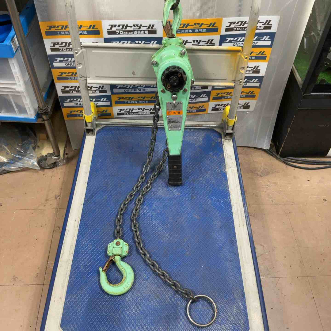 富士製作所 フジプーラーチェーンレバーホイスト C1-1.6TON【草加店】