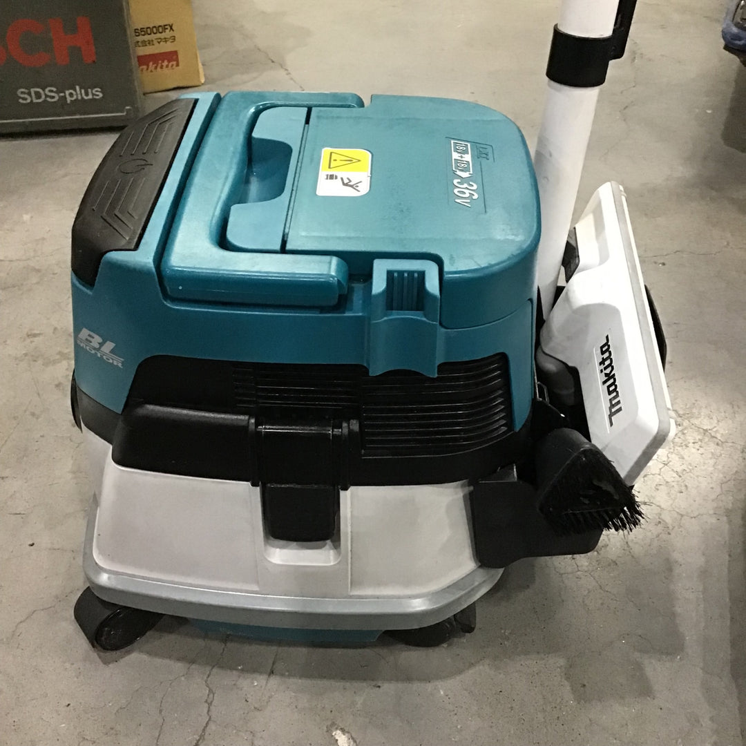 ★マキタ(makita) コードレス集じん機 乾湿両用 VC862DZ 18V+18V→36V本体のみ　【川口店】