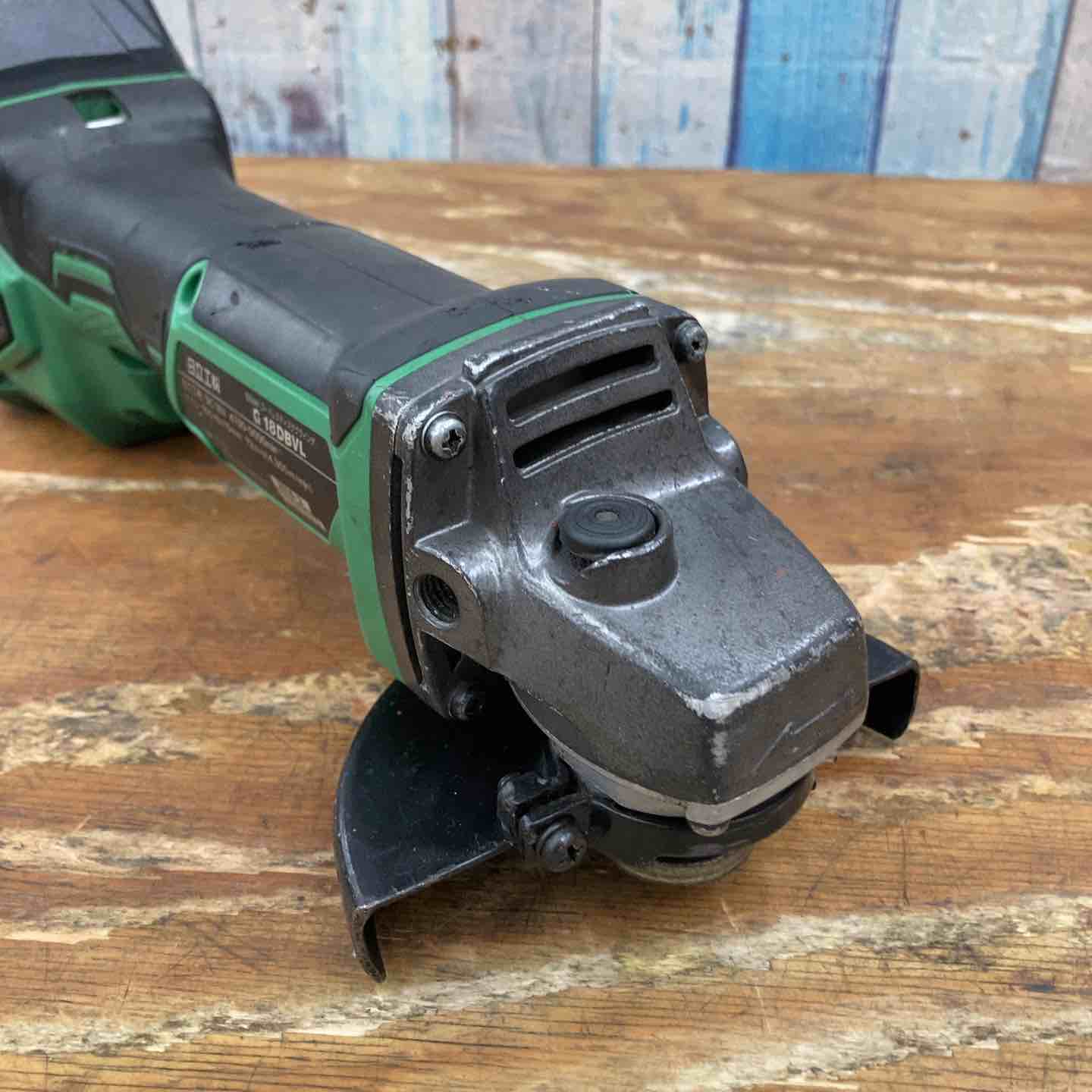 【久留米】【引き取り限定】【中古品】HiKOKI ハイコーキ G18DBVL ディスクグラインダ 100mm 18V用 ※本体のみ 久留米】【引き取り限定】【中古品】HiKOKI ハイコーキ G18DBVL