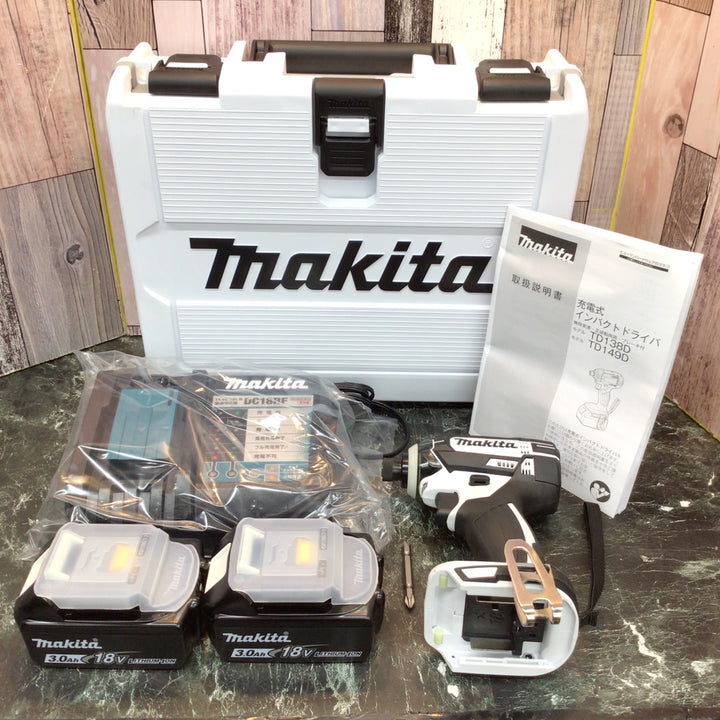 ★マキタ(makita) コードレスインパクトドライバー TD149DRFXW【八潮店】