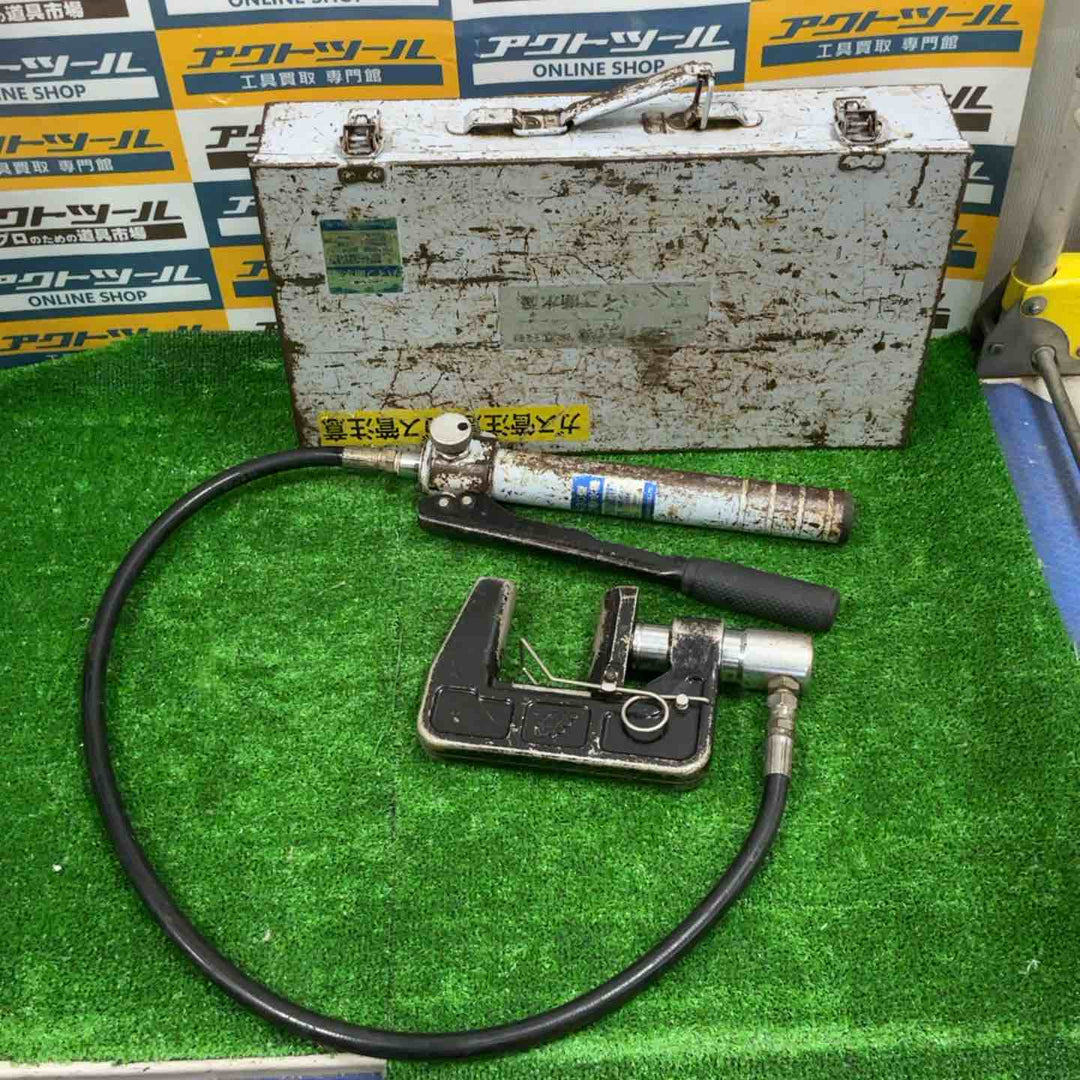 ★亀倉精機(KAMEKURA) 手動油圧式パイプ断水機 SS-30【草加店】