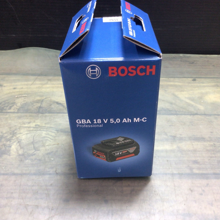 〇Bosch Professional(ボッシュ)18V バッテリー充電器セット(プロ用18V5.0Ahバッテリーx1個と高速充電器GAL1880CVx1個付) A1850LIB-SET【東大和店】