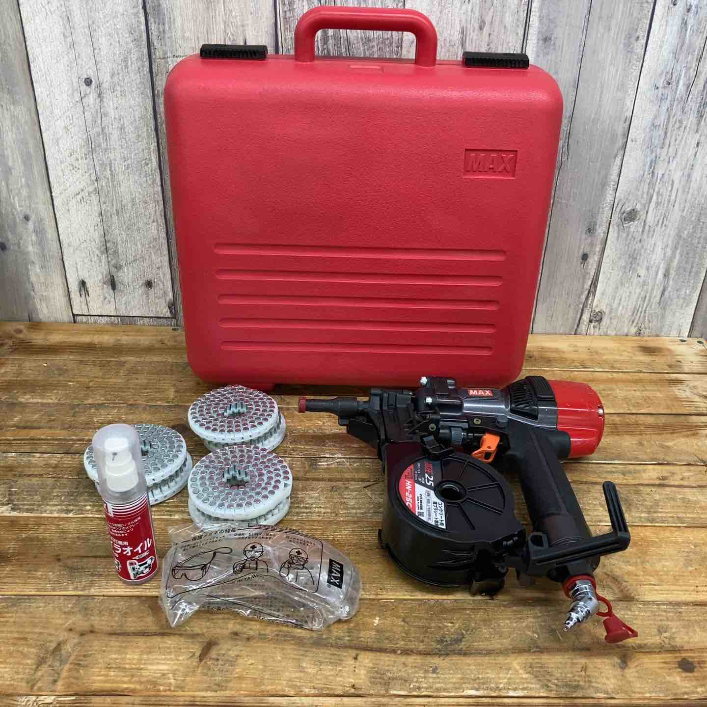 中古品】 【ピン付】 マックス(MAX) 高圧コンクリートピンネイラ HN 