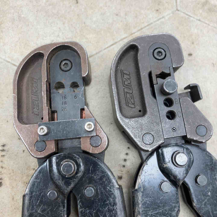 【中古品】▼泉精器/圧着工具/NTM NH-13 品番不明各種3つ　4本セット【川崎店】