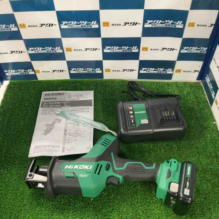 ★ハイコーキ(HIKOKI ※旧:日立工機) コードレスセーバーソー CR12DA(LS)【草加店】