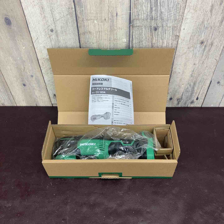 【未使用(店頭展示品)】ハイコーキ(HIKOKI ※旧:日立工機) コードレスマルチツール CV18DA(NNN)(本体のみ)【東大和店】