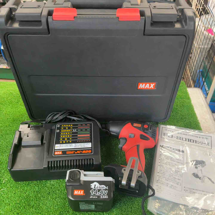 ◇マックス(MAX) コードレス静音インパクトドライバー PJ-SD101-B2C【草加店】