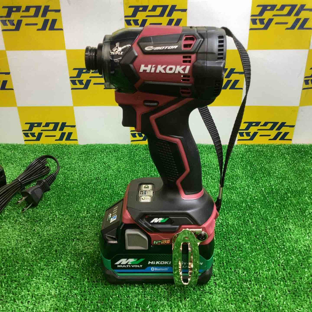 ◇ハイコーキ(HIKOKI ※旧:日立工機) コードレスインパクトドライバー フレアレッド  WH36DC(2XPRSZ)【越谷店】