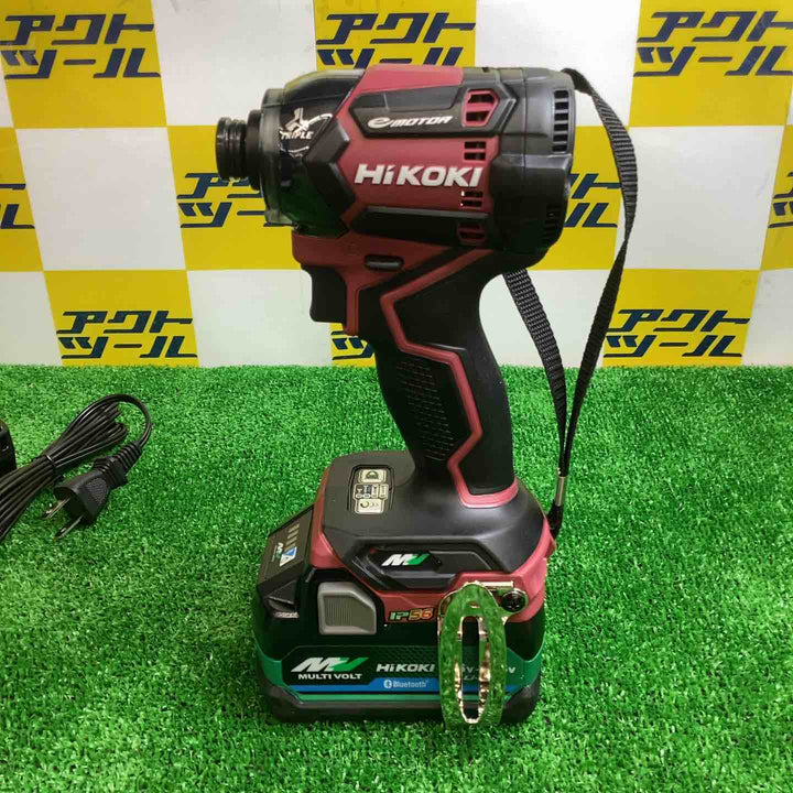 ◇ハイコーキ(HIKOKI ※旧:日立工機) コードレスインパクトドライバー フレアレッド  WH36DC(2XPRSZ)【越谷店】
