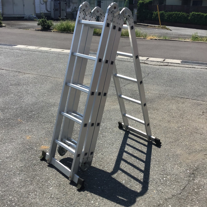 【現状品 / 店頭受取り限定】 6m折り畳み式ハシゴ メーカー/型式不明 【鴻巣店】