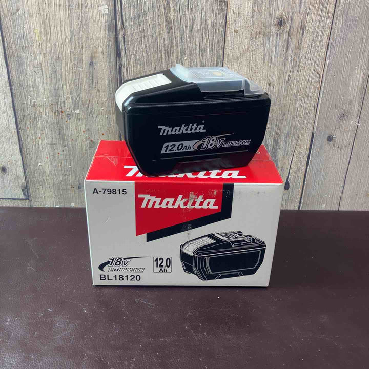 【未使用(店頭展示品)】マキタ(makita) リチウムイオンバッテリー 18V/12.0Ah BL18120【東大和店】