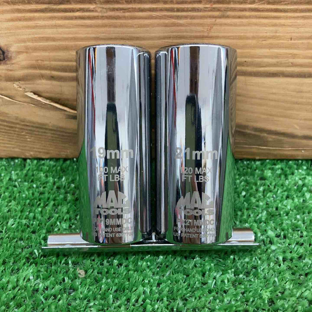 【中古美品】 マックツール/MACTOOLS 1/2” ディープソケットセット 六角 SSPXD26MCR(PX19MMDC・PX21MMDC) 【鴻巣店】