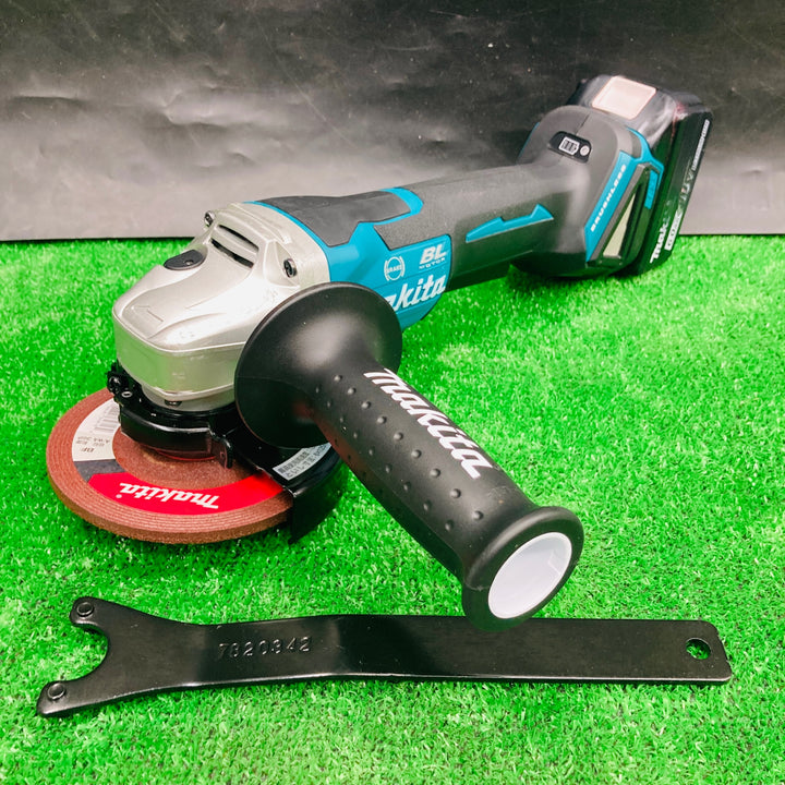 【中古・バッテリ付き！】 マキタ makita 18V 125mm コードレスディスクグラインダ GA508DZ 【桶川店】