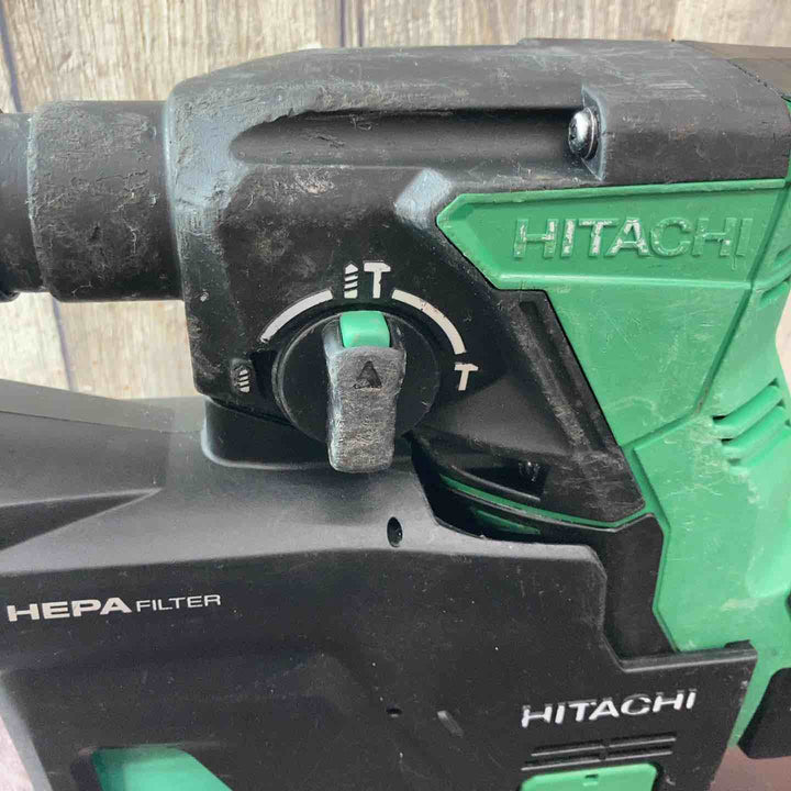【中古品】ハイコーキ(HIKOKI ※旧:日立工機) コードレスロータリハンマドリル DH18DBL(NN) 集じんシステム バッテリー付属【東大和店】