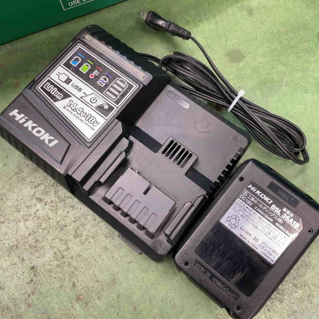 【マルチボルトバッテリー付】 ハイコーキ(旧:日立工機) コードレス草刈機 CG18DGA(BG)【桶川店】
