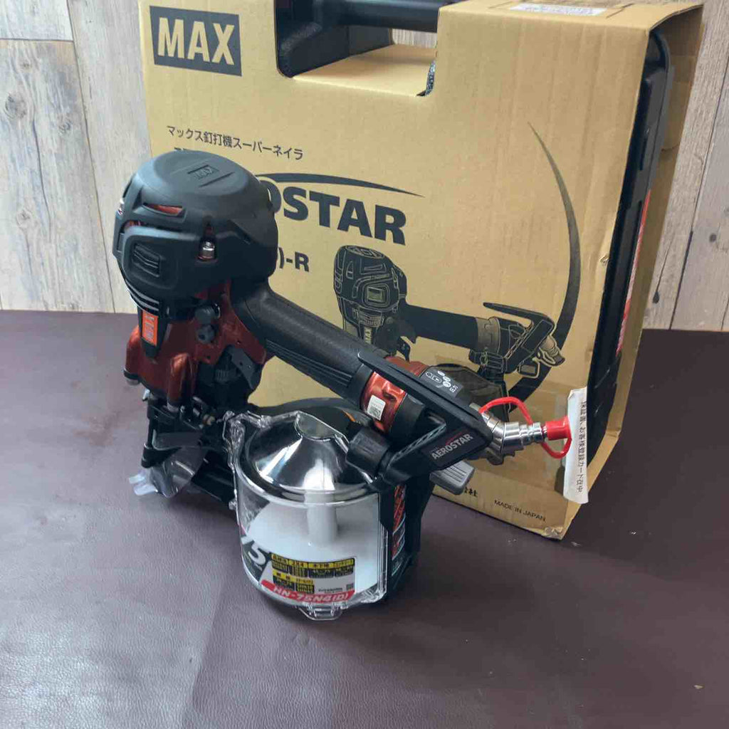 【未使用(店頭展示品)】★マックス(MAX) 高圧エア釘打ち機 HN-75N4(D)-R【東大和店】 未使用(店頭展示品)】☆マックス(MAX) 高圧エア釘打ち機 HN-75N4(D)-R