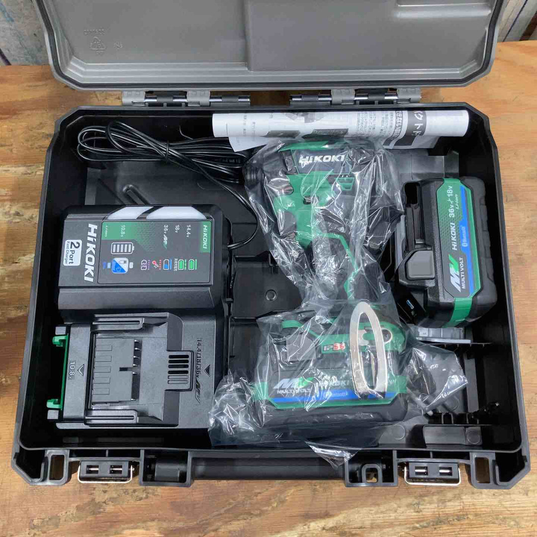 ★ハイコーキ(HIKOKI ※旧:日立工機) コードレスインパクトドライバ アグレッシブグリーン WH36DD(2XHLSZ)【柏店】