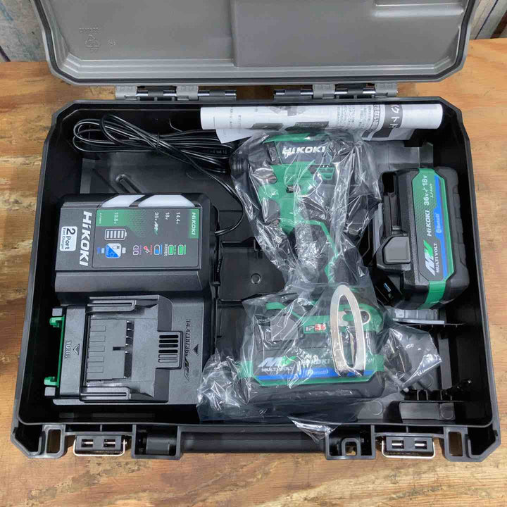 ★ハイコーキ(HIKOKI ※旧:日立工機) コードレスインパクトドライバ アグレッシブグリーン WH36DD(2XHLSZ)【柏店】