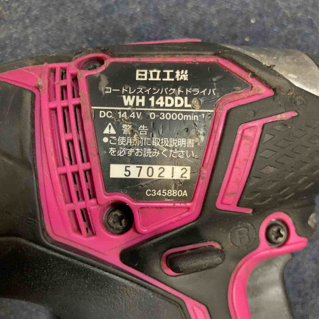 ★ハイコーキ(HIKOKI ※旧:日立工機) コードレスインパクトドライバー WH14DDL(2LSCK)(R)【八潮店】