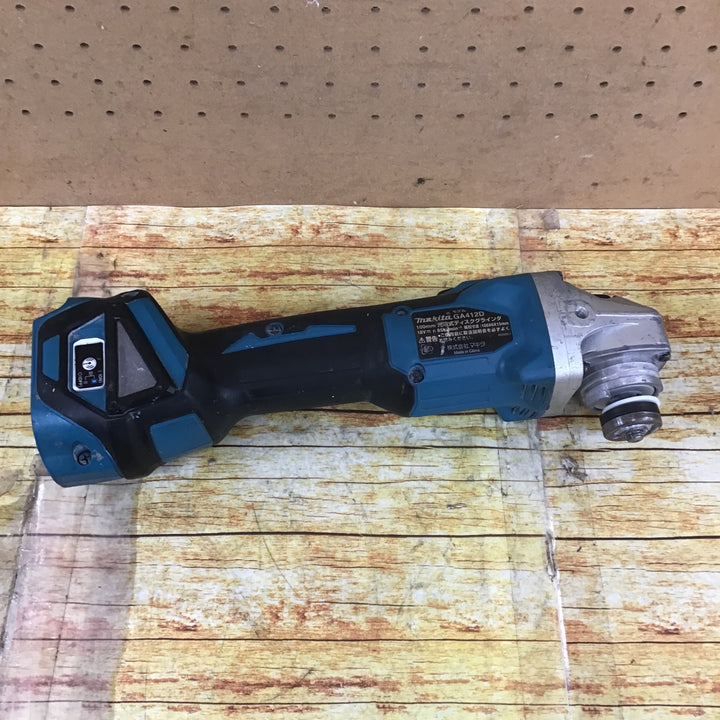 ★マキタ(makita) 100mmコードレスディスクグラインダ GA412DZ【川崎店】