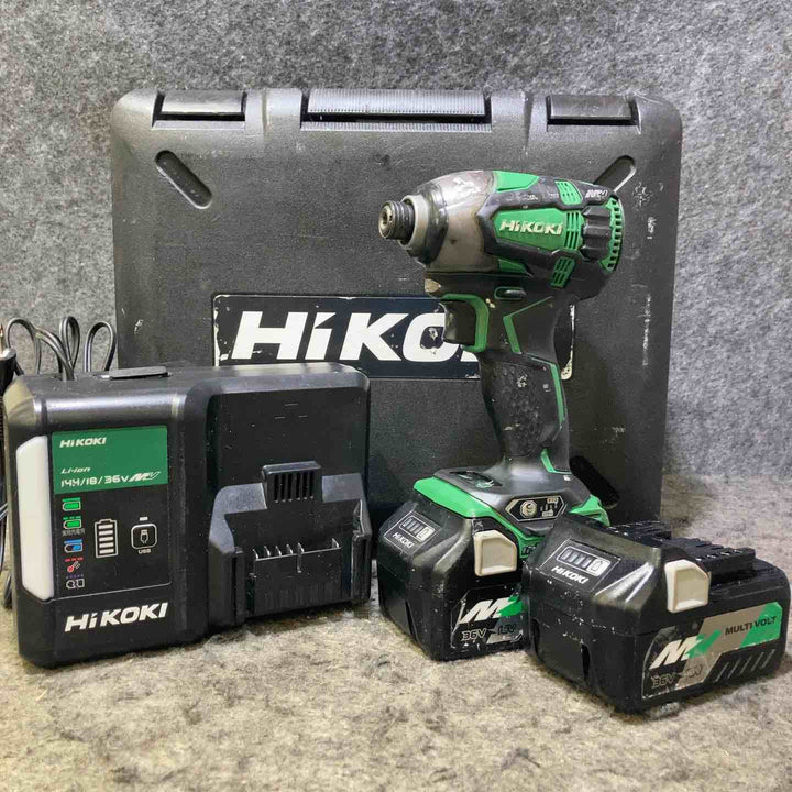 ハイコーキ(HIKOKI ※旧:日立工機) コードレスインパクトドライバー WH36DA(2XP)【桶川店】