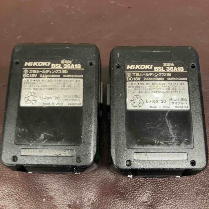 【中古品】 ハイコーキ(HIKOKI ※旧:日立工機) コードレスインパクトドライバー WH36DA(2XP) 【東大和店】