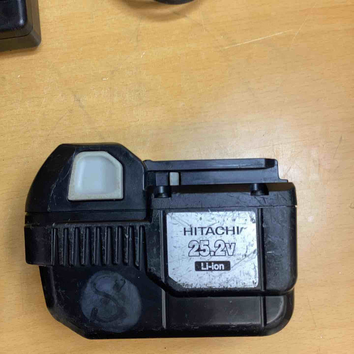 ★ハイコーキ(HIKOKI ※旧:日立工機) コードレスハンマドリル DH25DAL(2SLCK) バッテリー二個 充電器付き【越谷店】